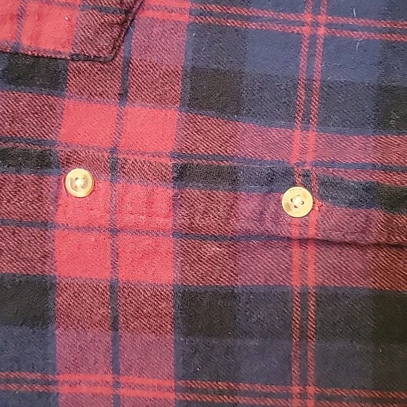 Passport woman's flannel long sleeve shirt M - Picture 3 of 6